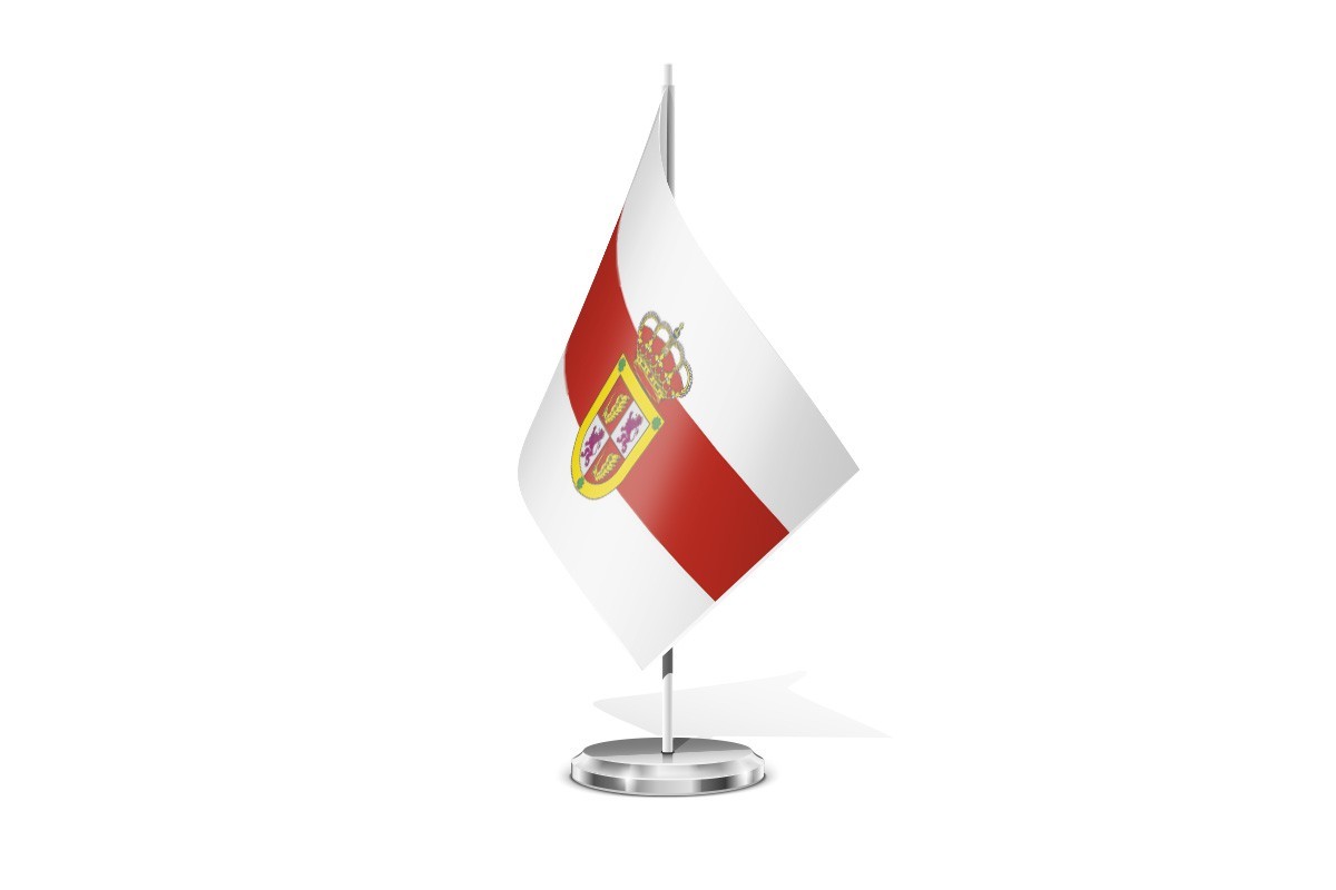 Bandera de mesa de Cadalso de los Vidrios