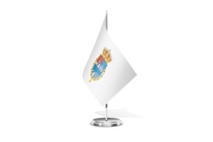 Bandera de mesa de Caldas de Reis 123