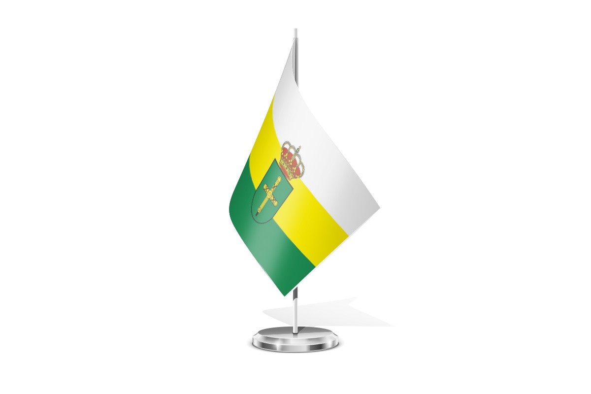 Bandera de mesa de Camaleño