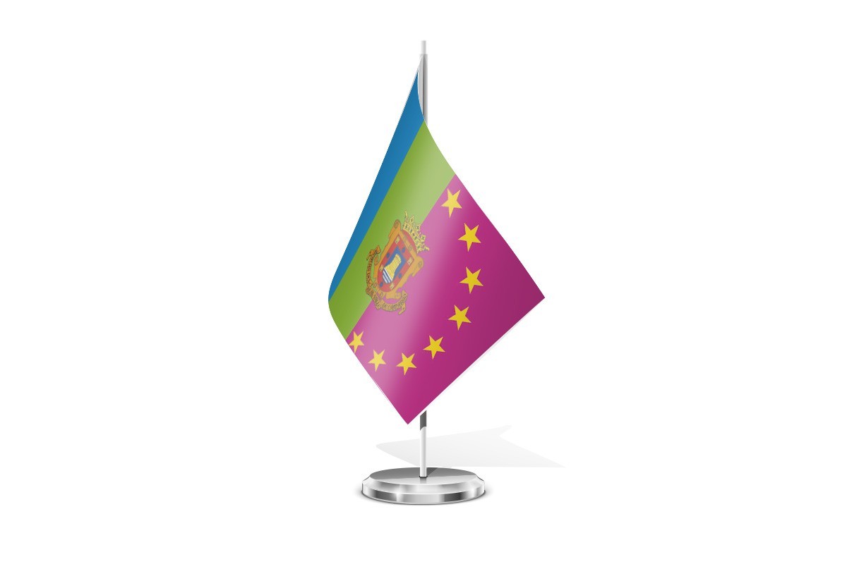 Bandera de mesa de Camargo