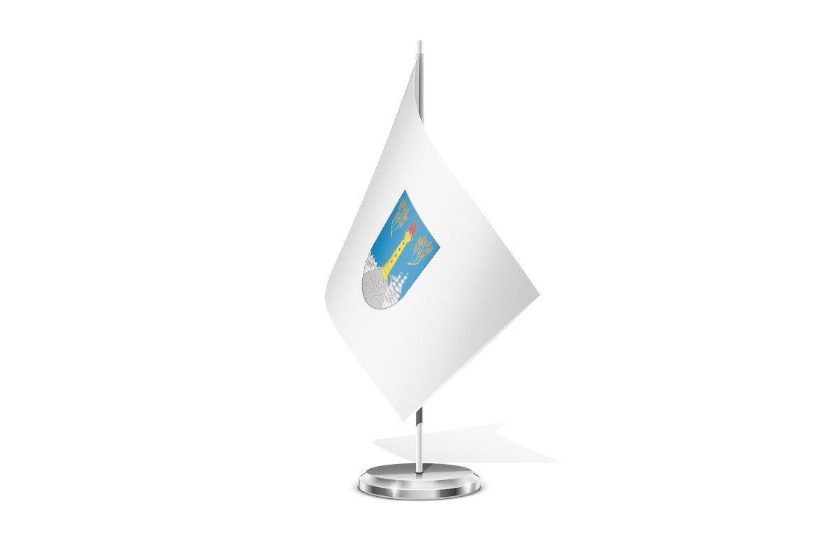 Bandera de mesa de Camariñas
