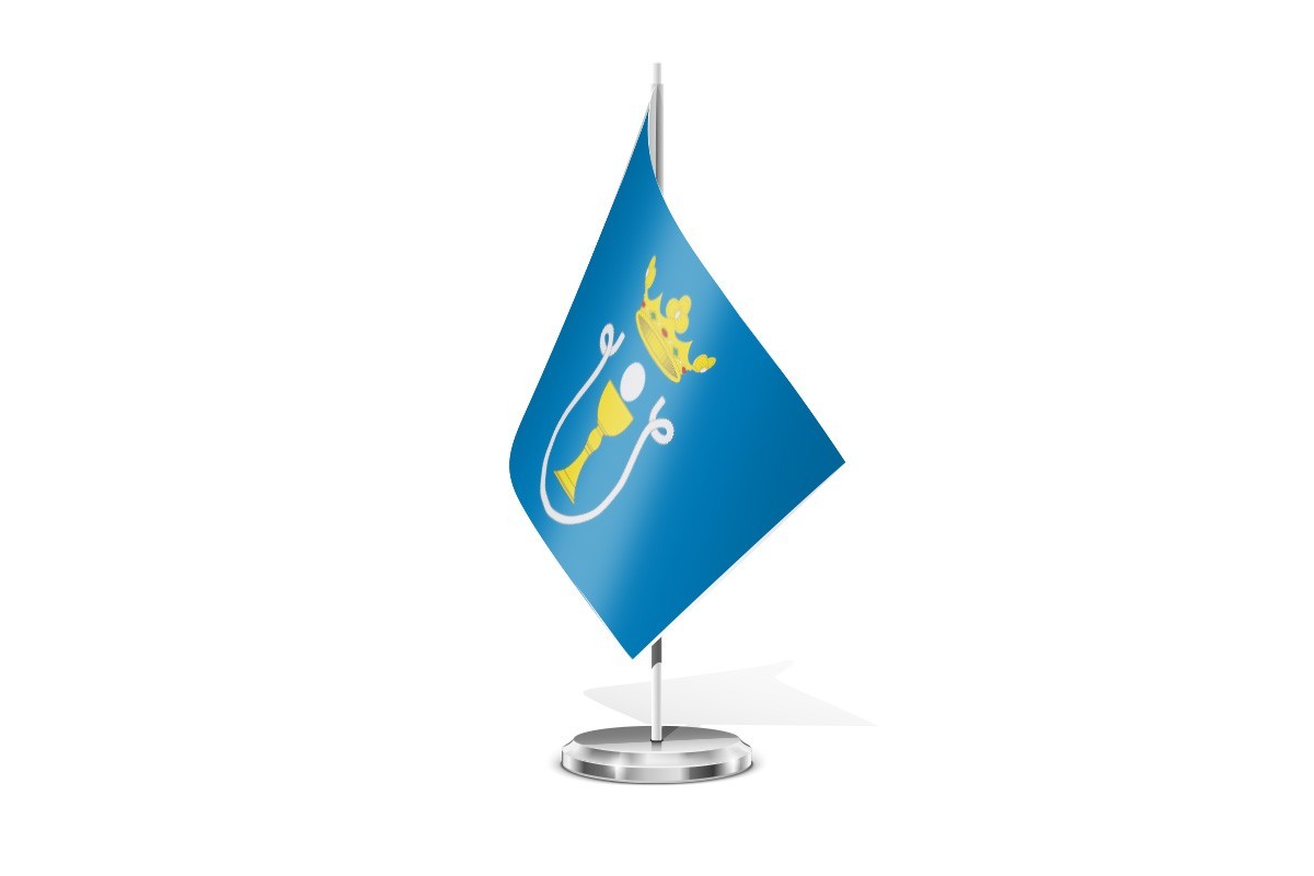 Bandera de mesa de Cambados