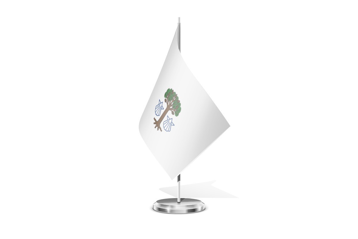 Bandera de mesa de Cambre