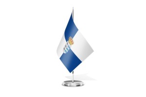Bandera de mesa de Canencia 123