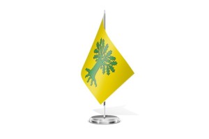 Bandera de mesa de Carballo 123