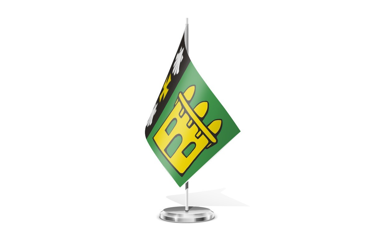 Bandera de mesa de Castrelo do Val