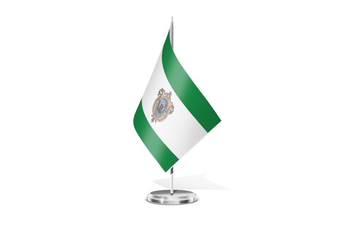Bandera de mesa de Castropol