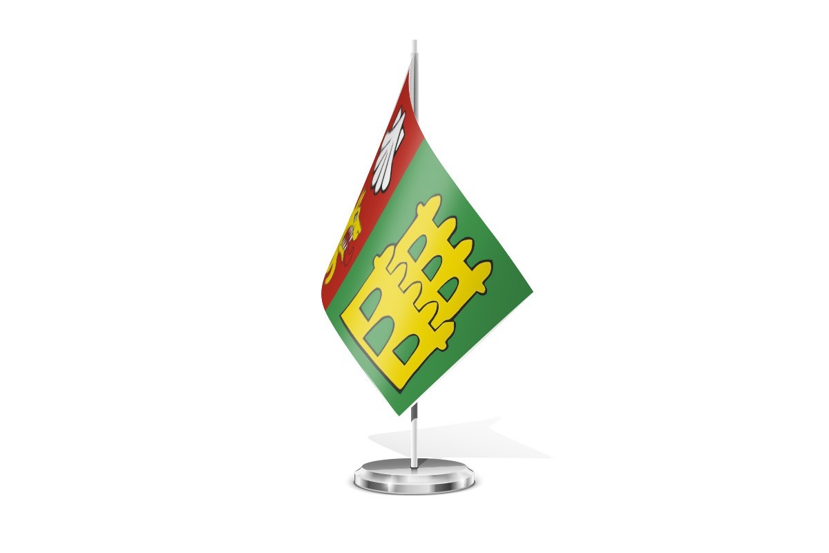 Bandera de mesa de Cee