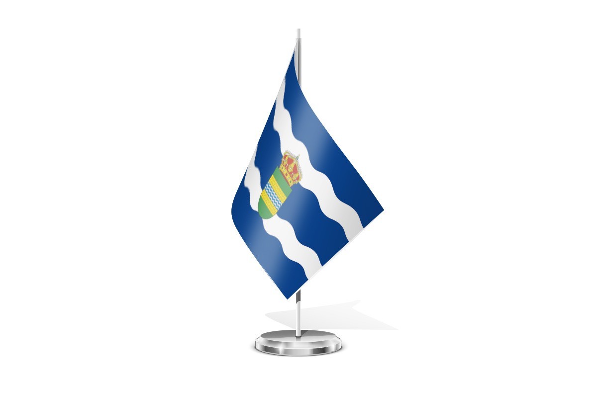 Bandera de mesa de Ciempozuelos