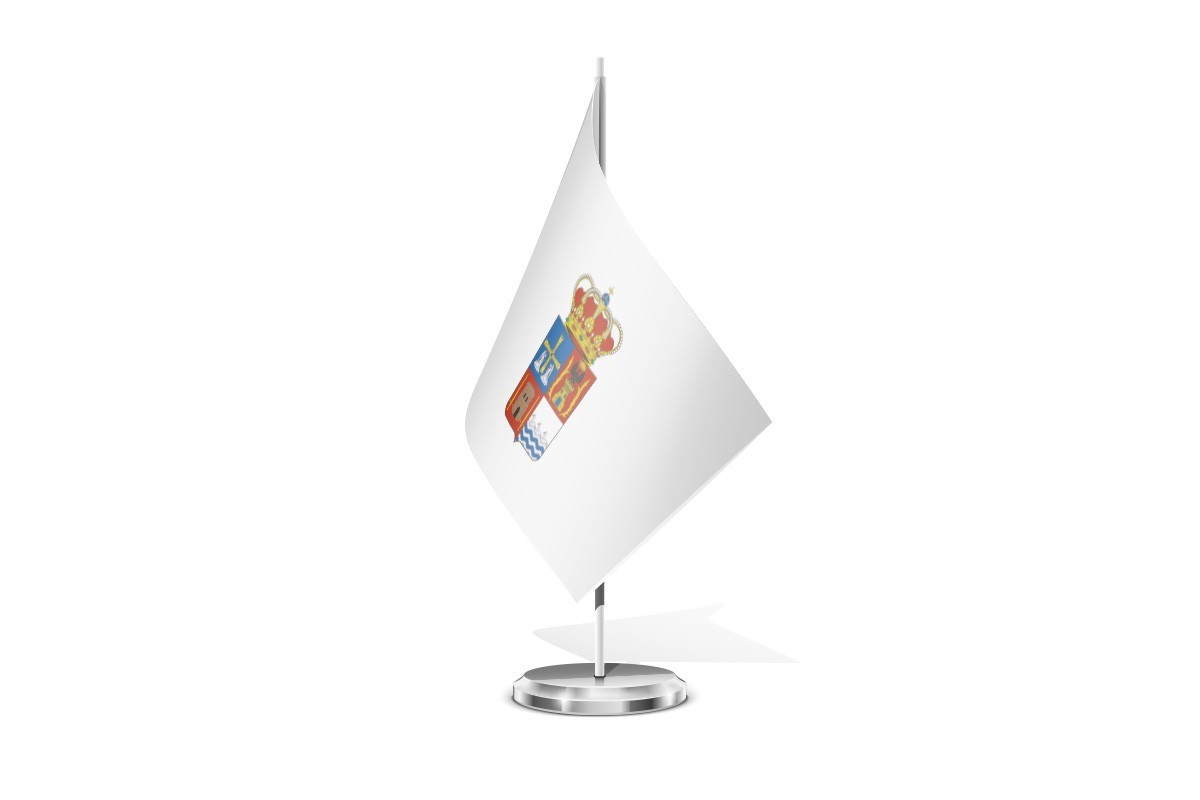 Bandera de mesa de Coaña