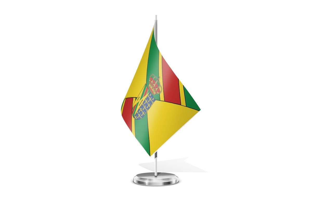 Bandera de mesa de Cobeña