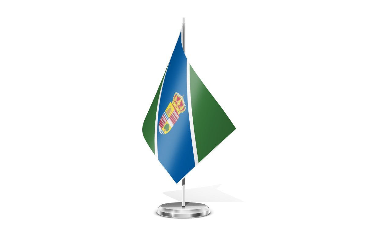 Bandera de mesa de Colmenar del Arroyo