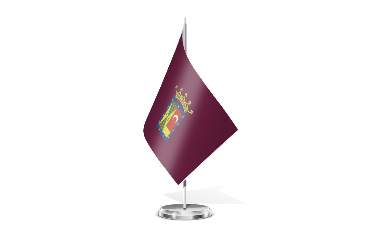 Bandera de mesa de Colmenar Viejo