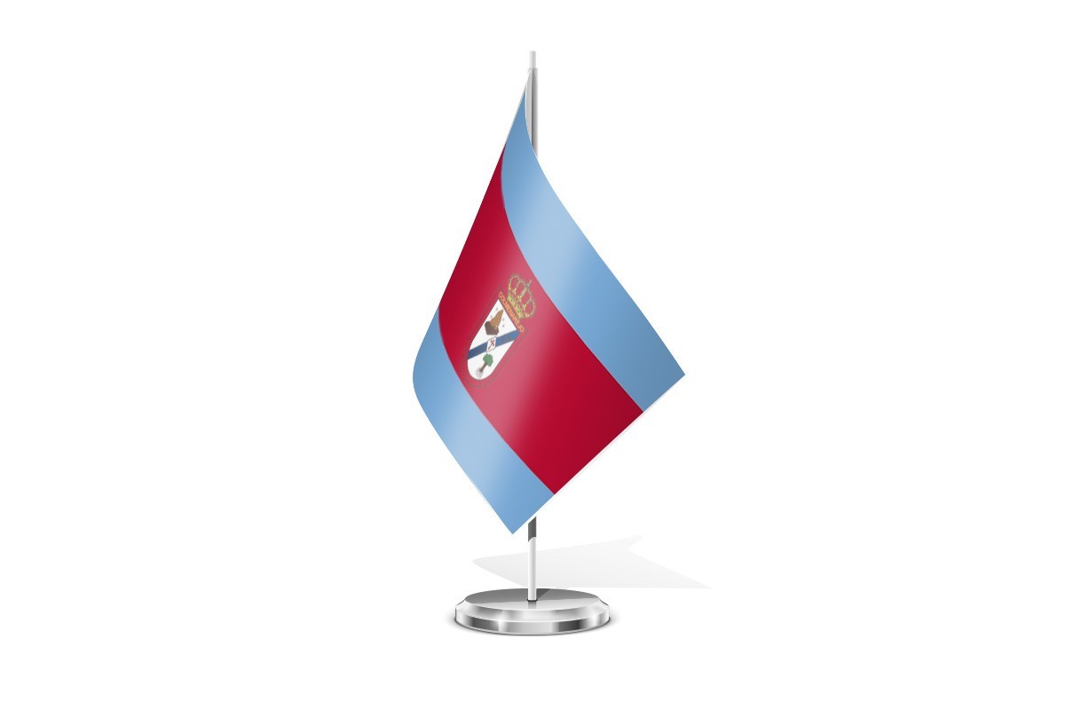 Bandera de mesa de Colmenarejo
