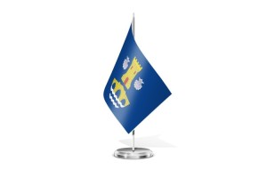Bandera de mesa de Coristanco 123