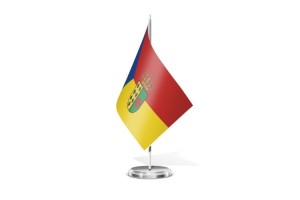 Bandera de mesa de Corrales de Buelna 123
