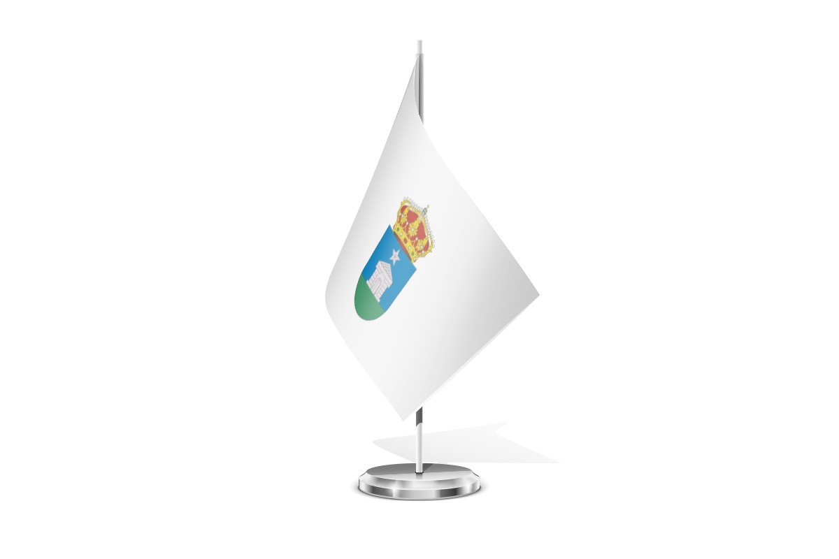 Bandera de mesa de Covelo