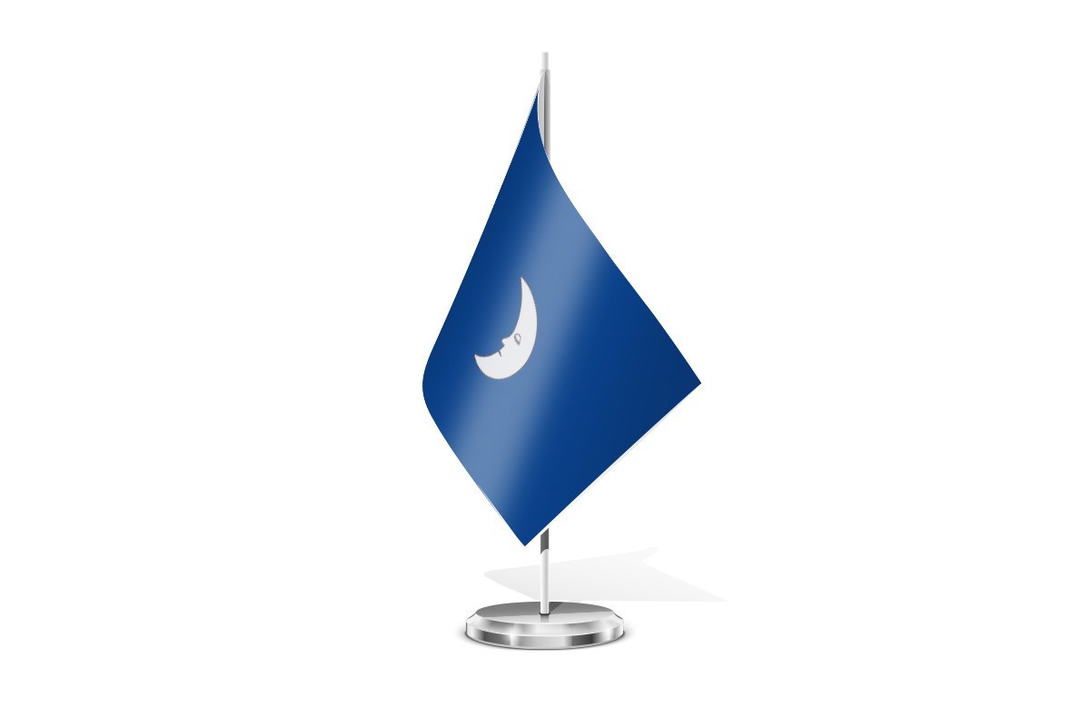Bandera de mesa de Crecente