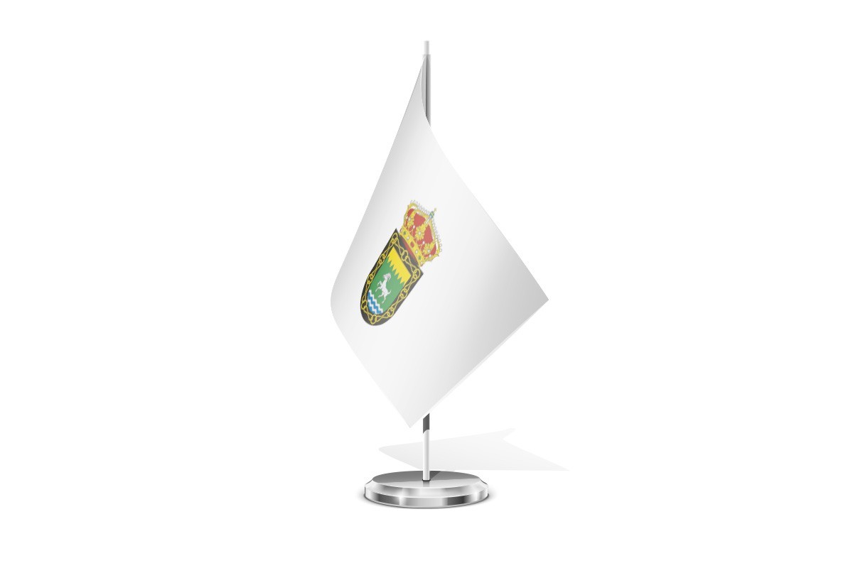Bandera de mesa de Cualedro