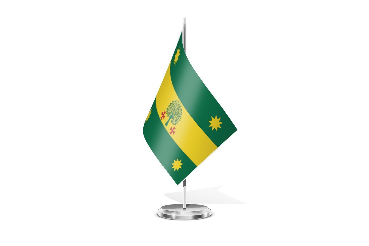 Bandera de mesa de Curtis