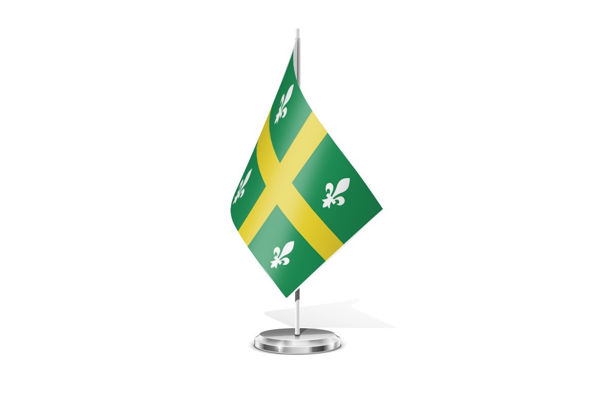 Bandera de mesa de Derio