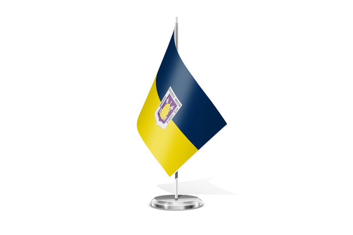 Bandera de mesa de Dima