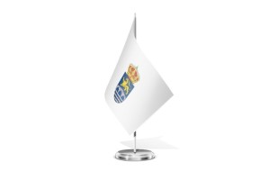 Bandera de mesa de Dozón 123