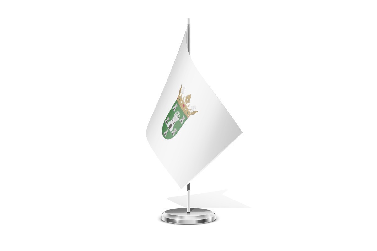 Bandera de mesa de Elburgo