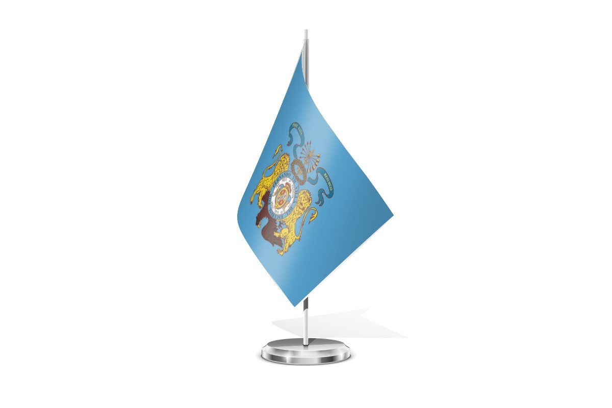 Bandera de mesa de Escorial