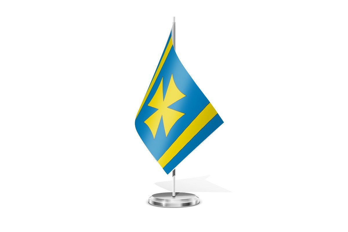 Bandera de mesa de Esgos