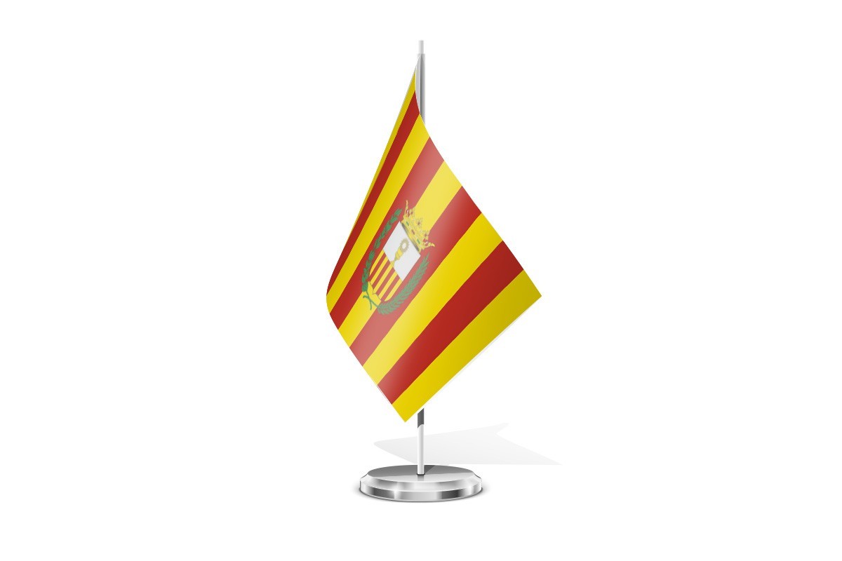 Bandera de mesa de Felanitx