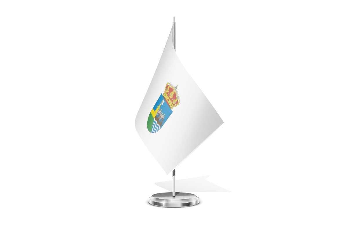 Bandera de mesa de Fisterra