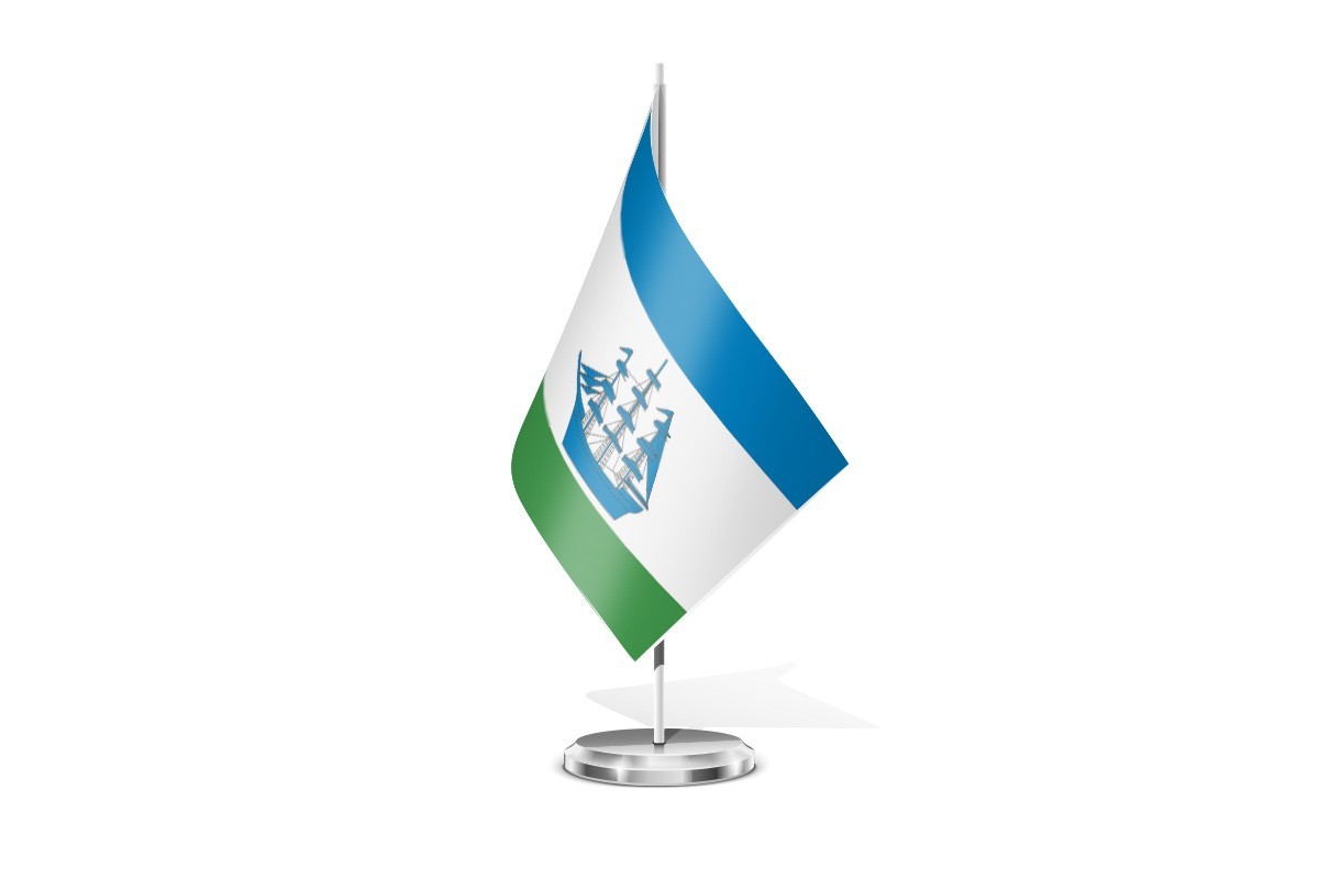 Bandera de mesa de Foz