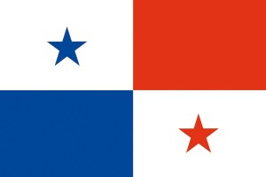 Bandera de Panama de alta calidad para exterior 123