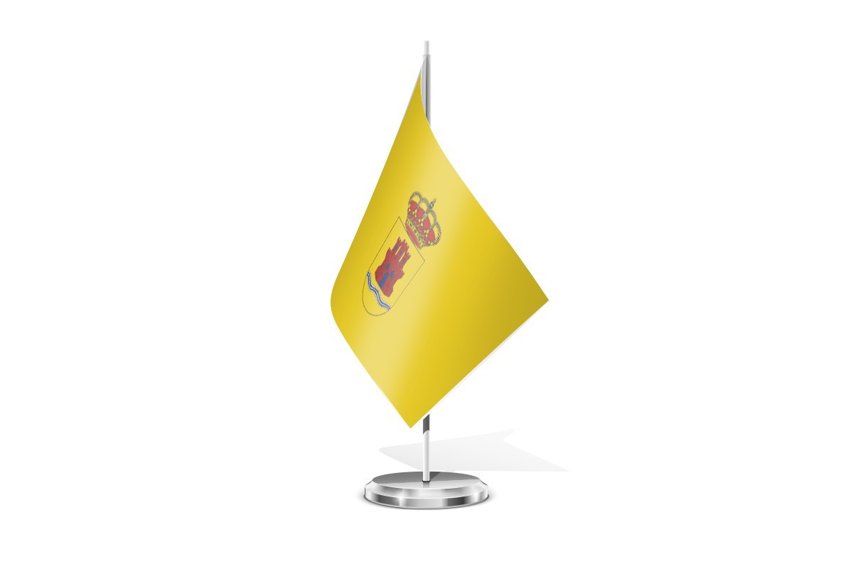 Bandera de mesa de Fuentidueña de Tajo