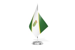 Bandera de mesa de Galapagar 123
