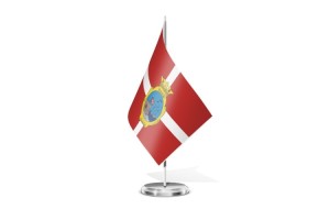 Bandera de mesa de Guarda 123