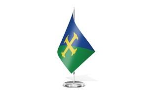 Bandera de mesa de Guriezo 123