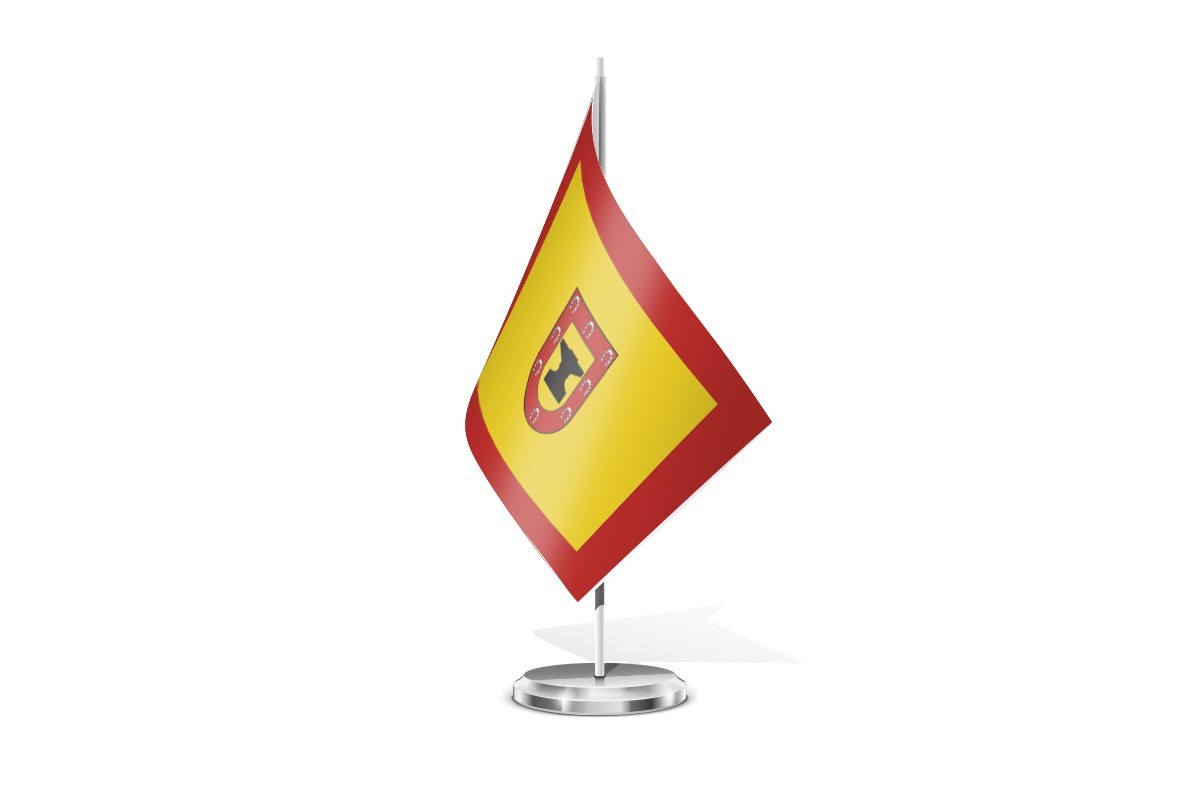 Bandera de mesa de Herrerías