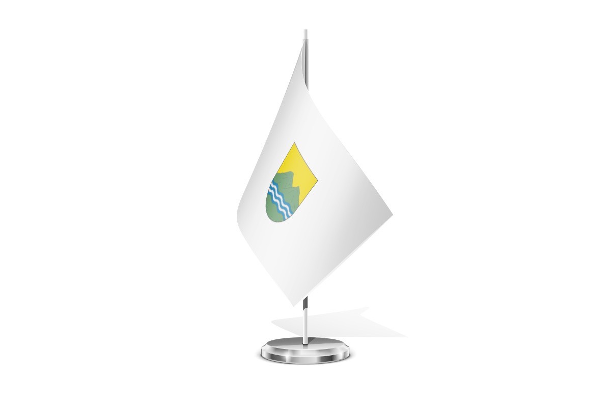Bandera de mesa de Ibarra
