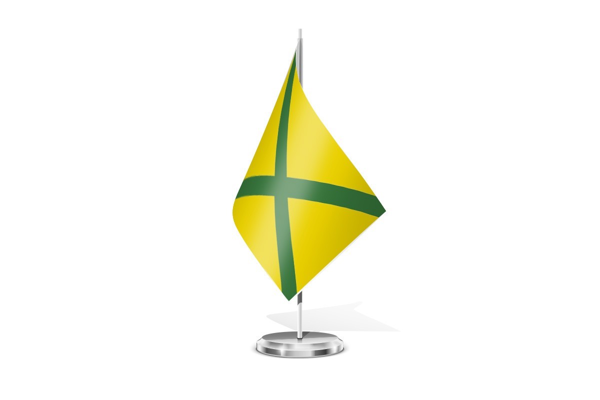 Bandera de mesa de Ibarrangelu
