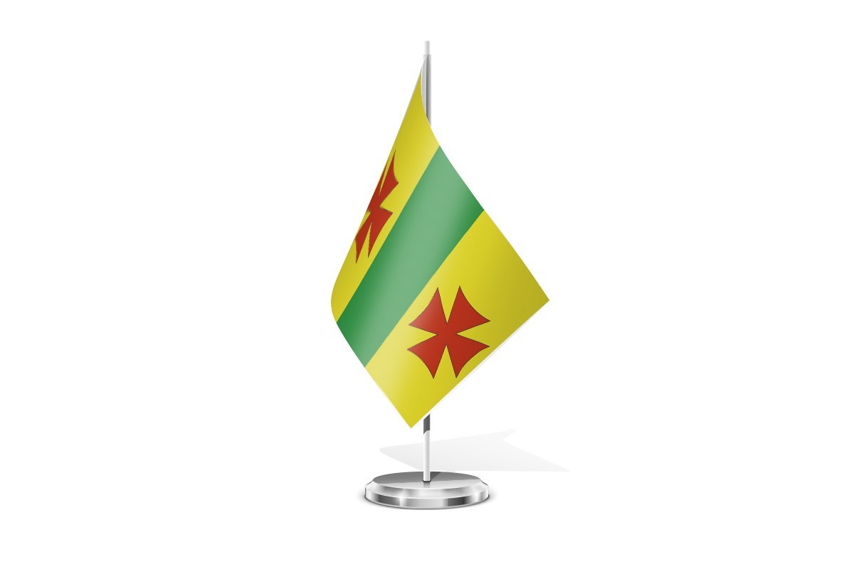 Bandera de mesa de Irixoa