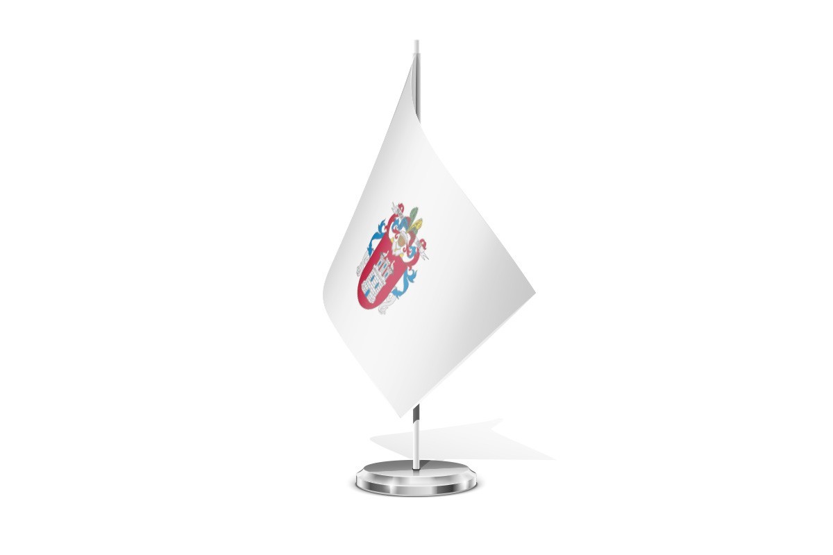Bandera de mesa de Irun