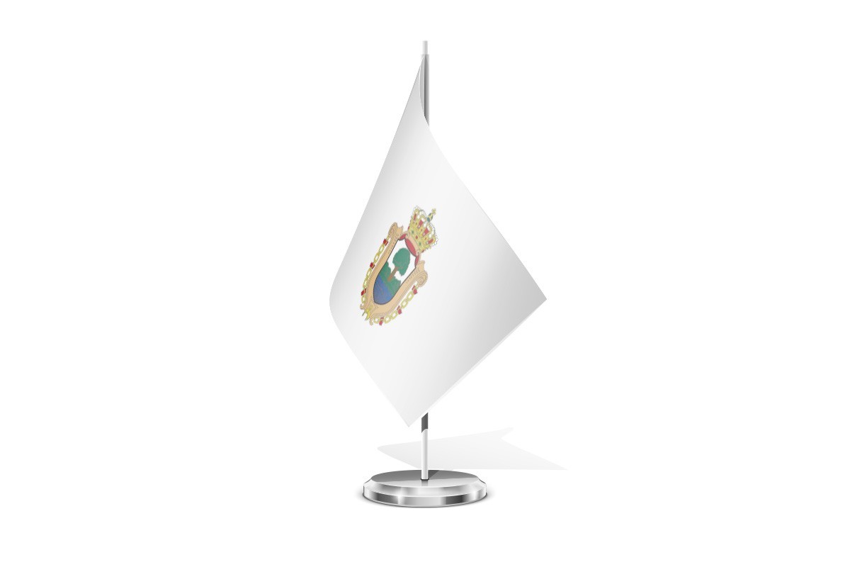Bandera de mesa de Irura