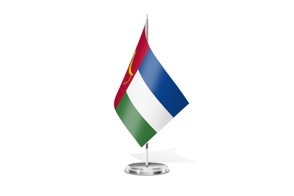 Bandera de mesa de Karrantza Harana