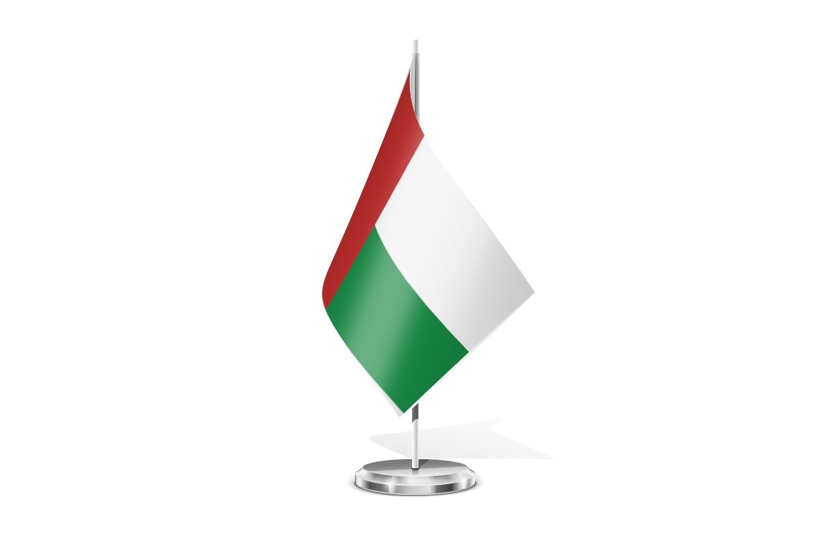 Bandera de mesa de Lamasón
