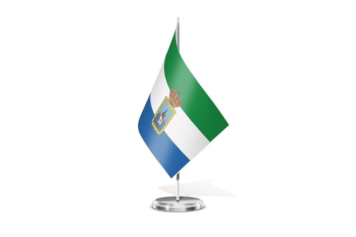 Bandera de mesa de Laredo