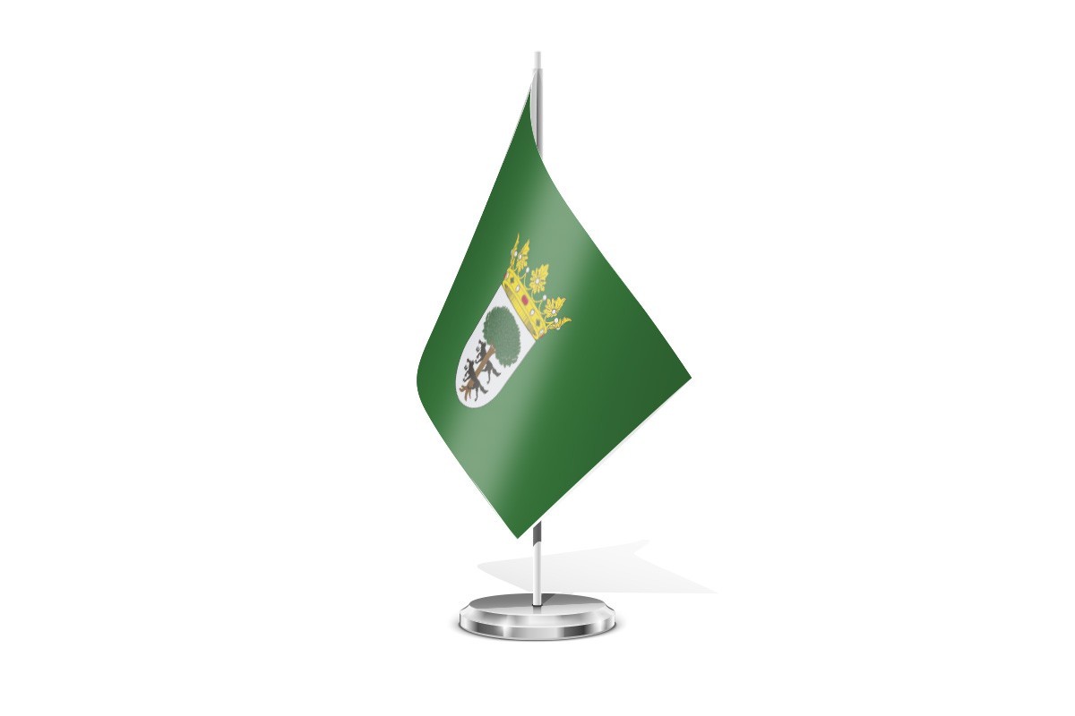 Bandera de mesa de Laudio