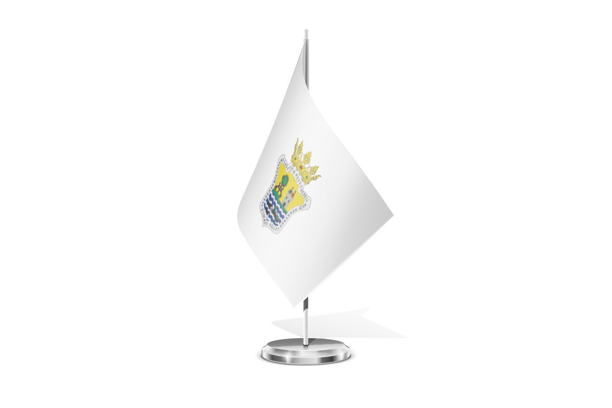 Bandera de mesa de Lekeitio
