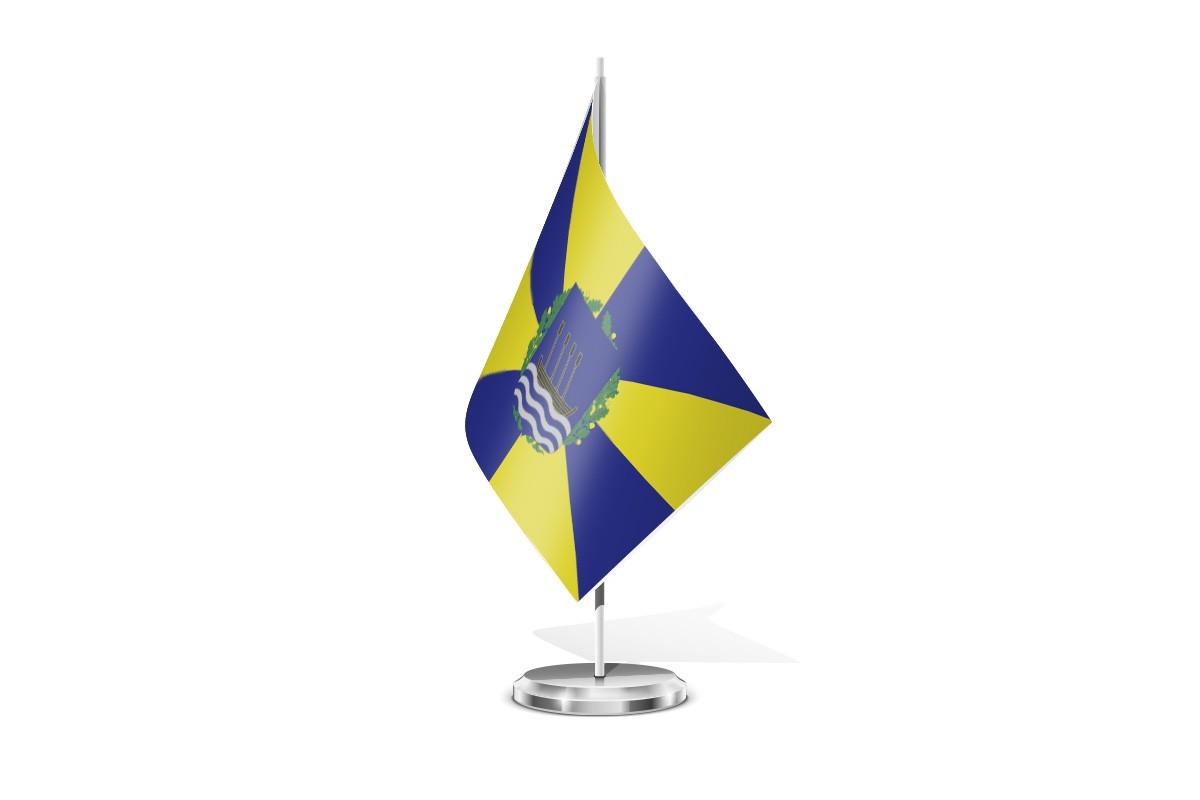 Bandera de mesa de Lemoiz